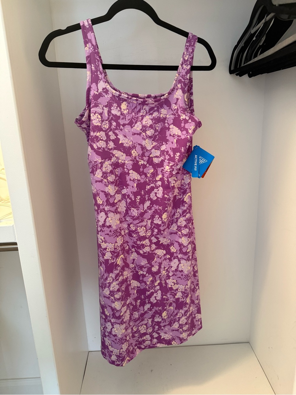 Columbia Purple Floral Athletic Dress